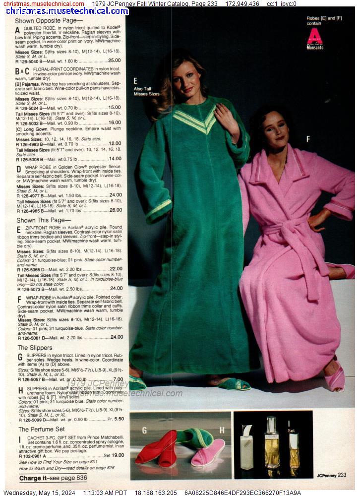 1979 JCPenney Fall Winter Catalog, Page 233