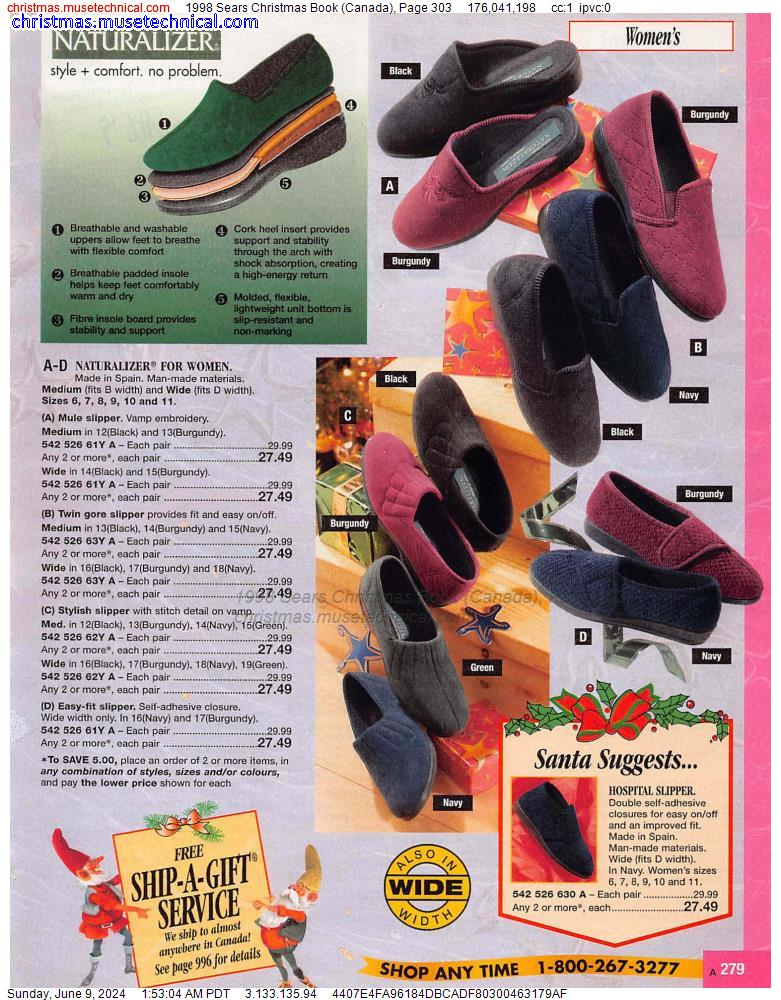 1998 Sears Christmas Book (Canada), Page 303