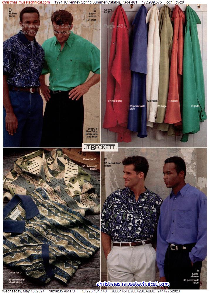 1994 JCPenney Spring Summer Catalog, Page 481