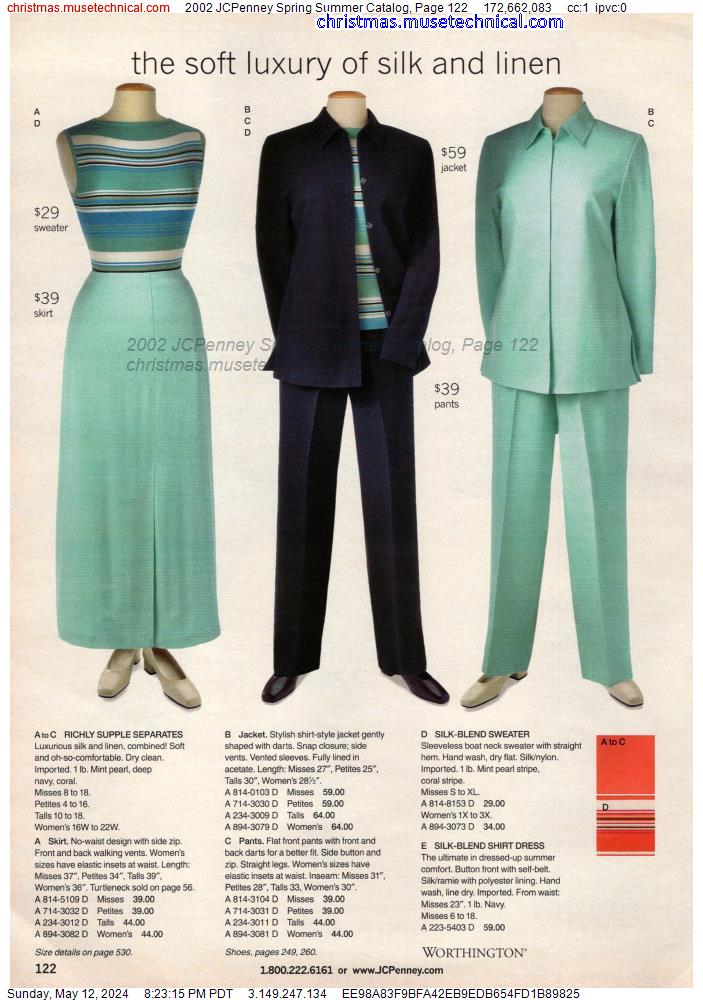 2002 JCPenney Spring Summer Catalog, Page 122