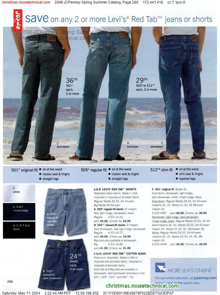 2006 JCPenney Spring Summer Catalog, Page 290