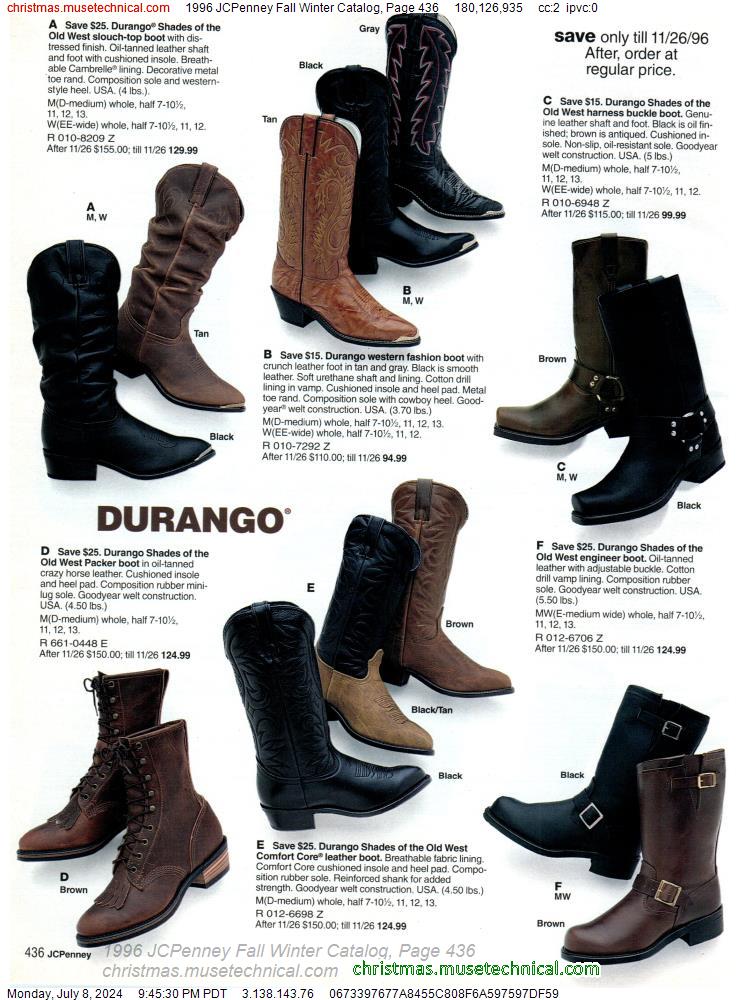 1996 JCPenney Fall Winter Catalog, Page 436