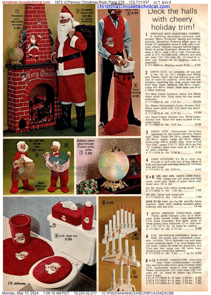 1972 JCPenney Christmas Book, Page 278