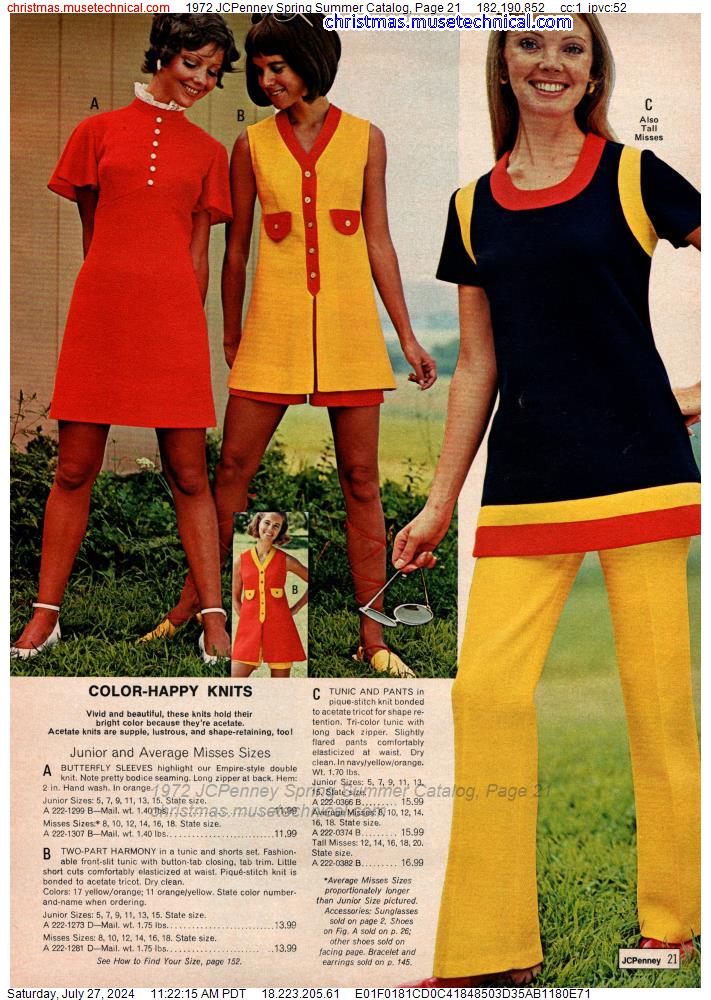 1972 JCPenney Spring Summer Catalog, Page 21