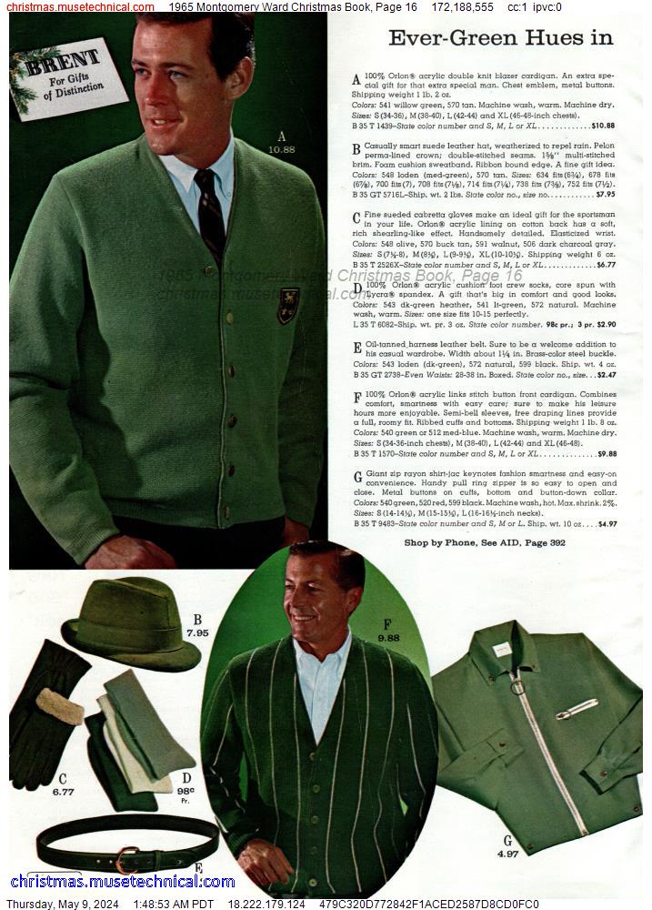 1965 Montgomery Ward Christmas Book, Page 16