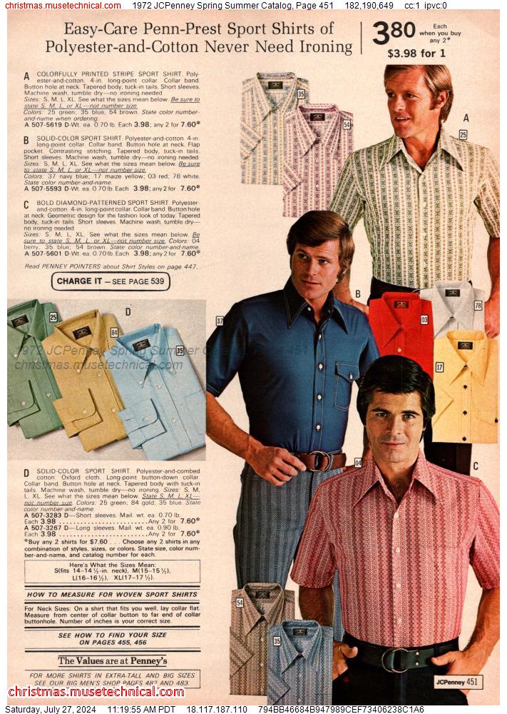 1972 JCPenney Spring Summer Catalog, Page 451
