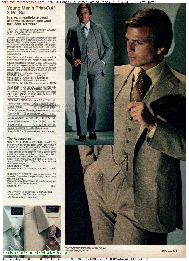 1979 JCPenney Fall Winter Catalog, Page 431
