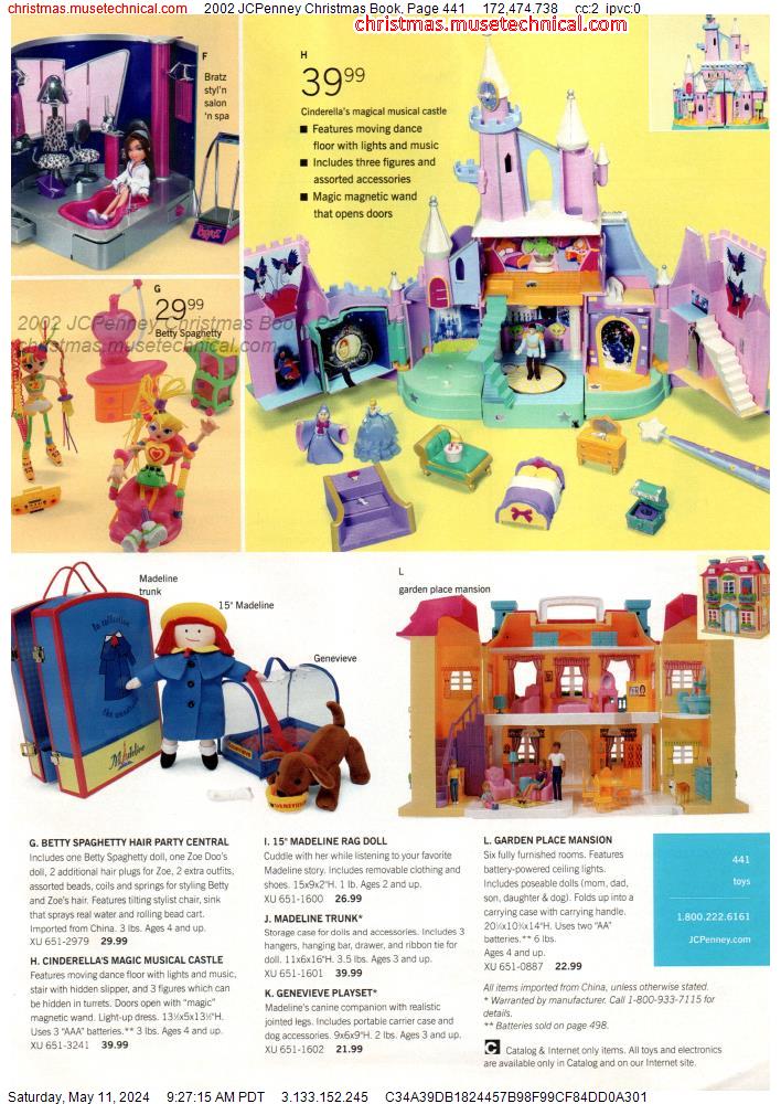 2002 JCPenney Christmas Book, Page 441