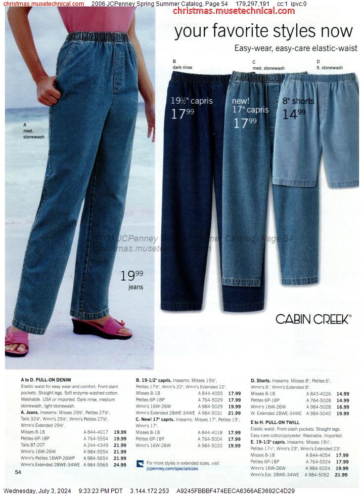 2006 JCPenney Spring Summer Catalog, Page 54
