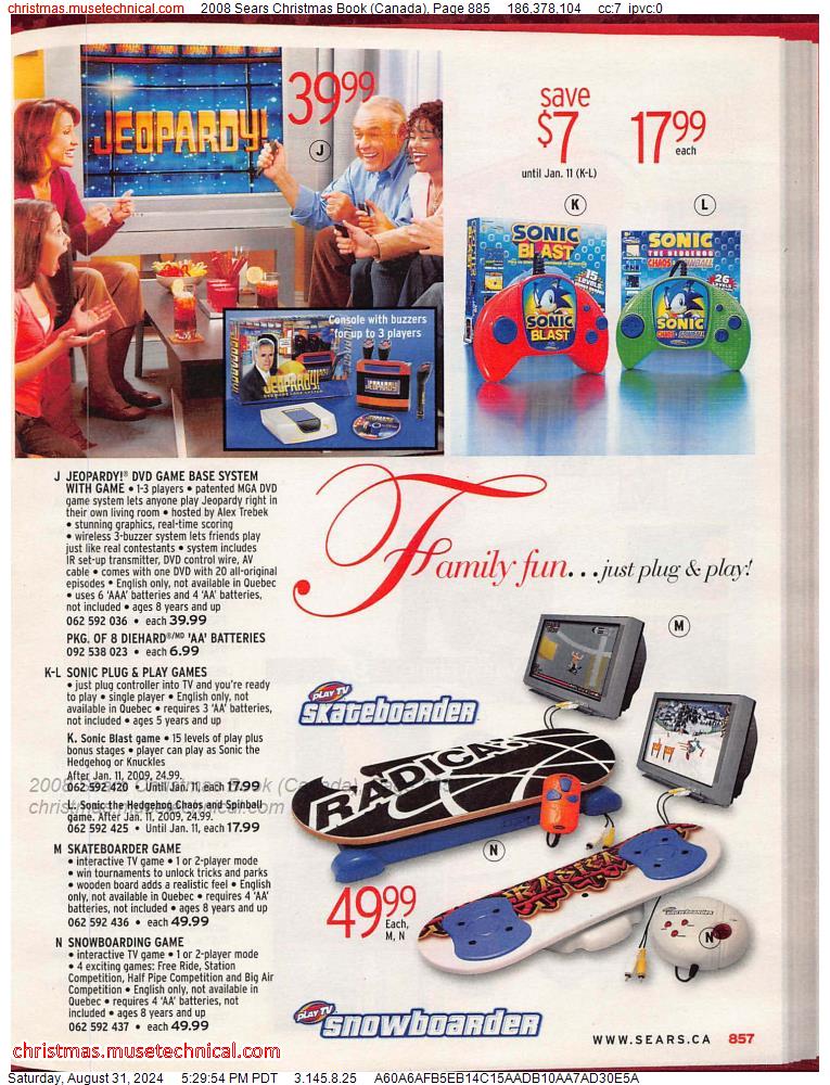 2008 Sears Christmas Book (Canada), Page 885