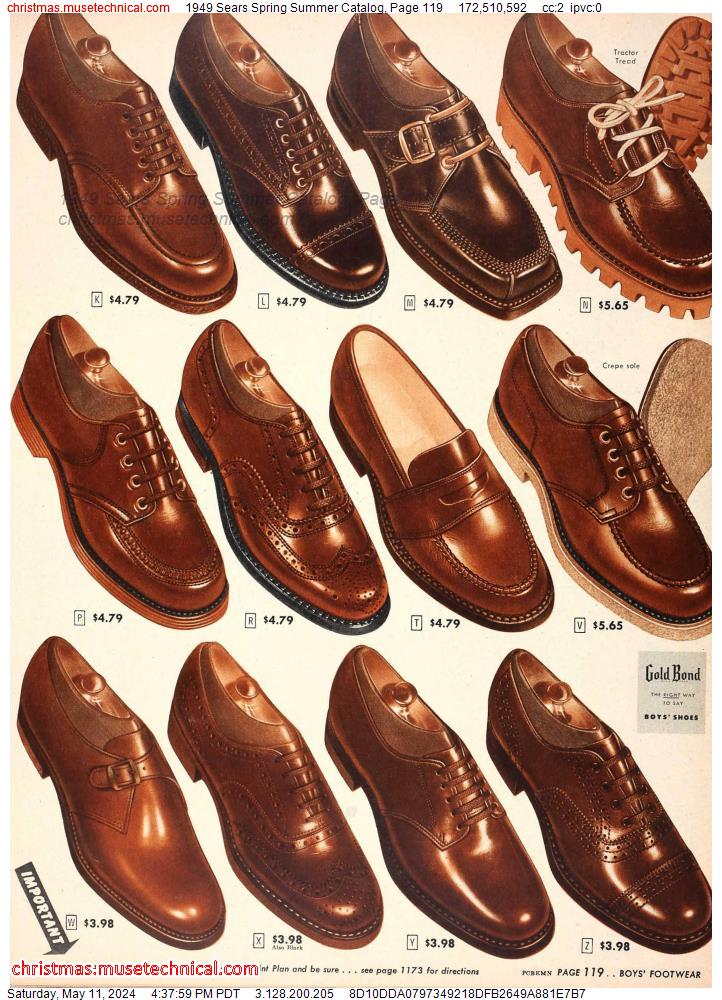 1949 Sears Spring Summer Catalog, Page 119