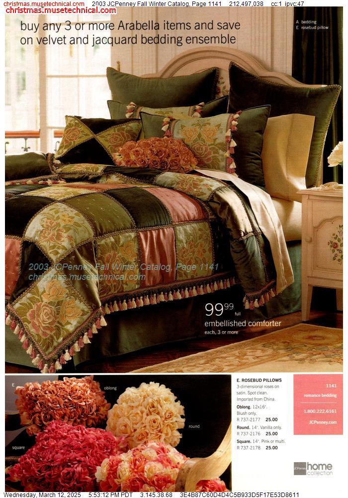 2003 JCPenney Fall Winter Catalog, Page 1141