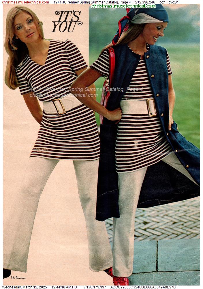 1971 JCPenney Spring Summer Catalog, Page 4