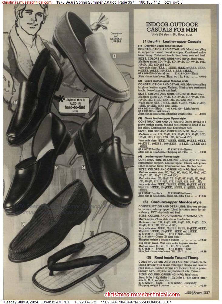 1976 Sears Spring Summer Catalog, Page 337