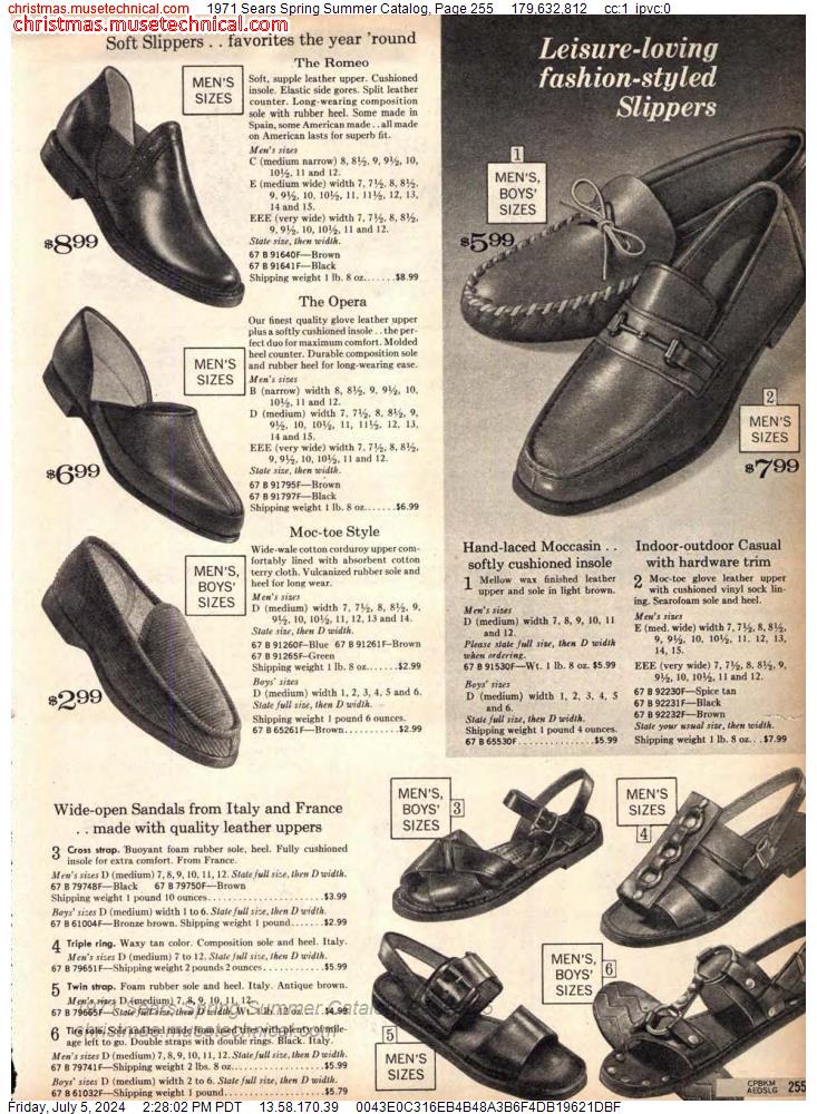 1971 Sears Spring Summer Catalog, Page 255