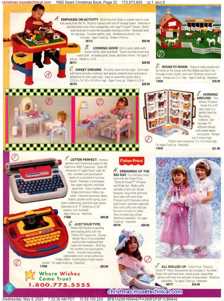 1995 Sears Christmas Book, Page 32