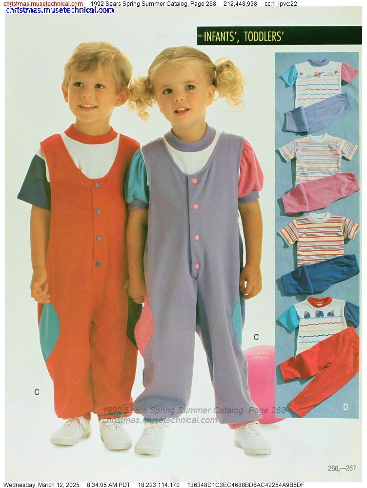 1992 Sears Spring Summer Catalog, Page 268