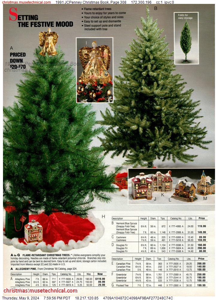 1991 JCPenney Christmas Book, Page 308