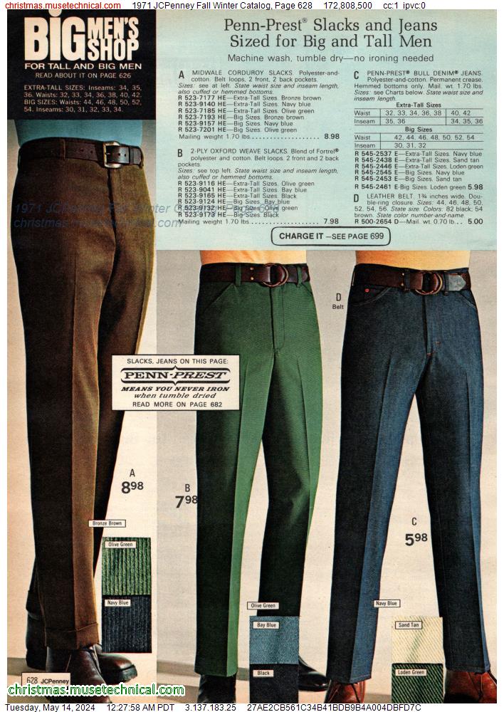 1971 JCPenney Fall Winter Catalog, Page 628