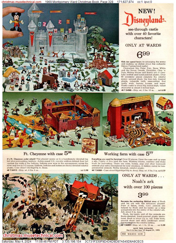 1969 Montgomery Ward Christmas Book, Page 328