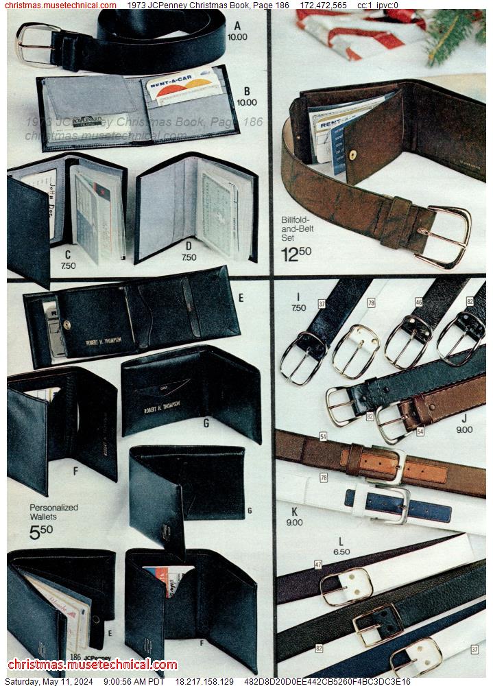 1973 JCPenney Christmas Book, Page 186