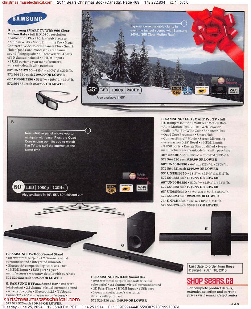 2014 Sears Christmas Book (Canada), Page 469