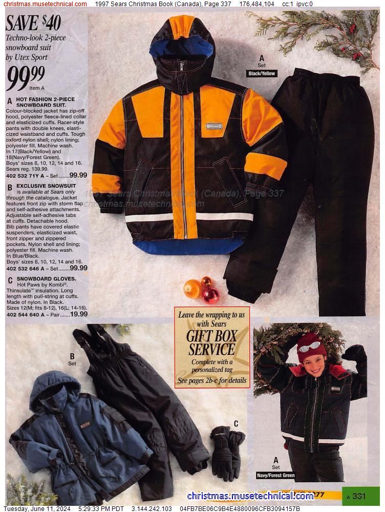 1997 Sears Christmas Book (Canada), Page 337