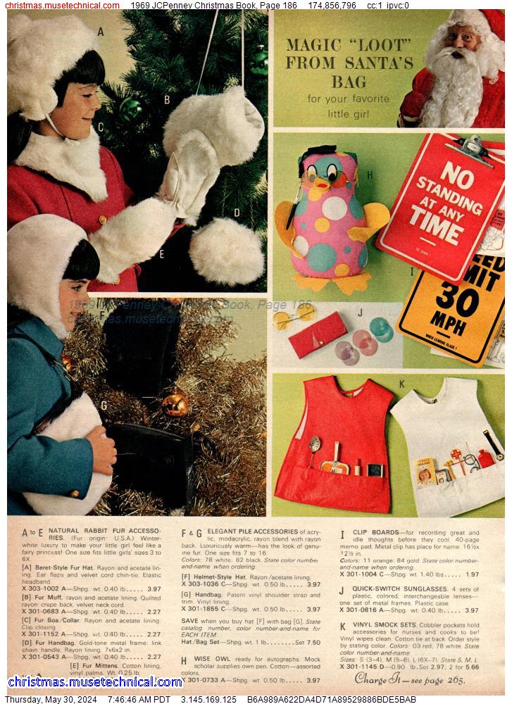 1969 JCPenney Christmas Book, Page 186