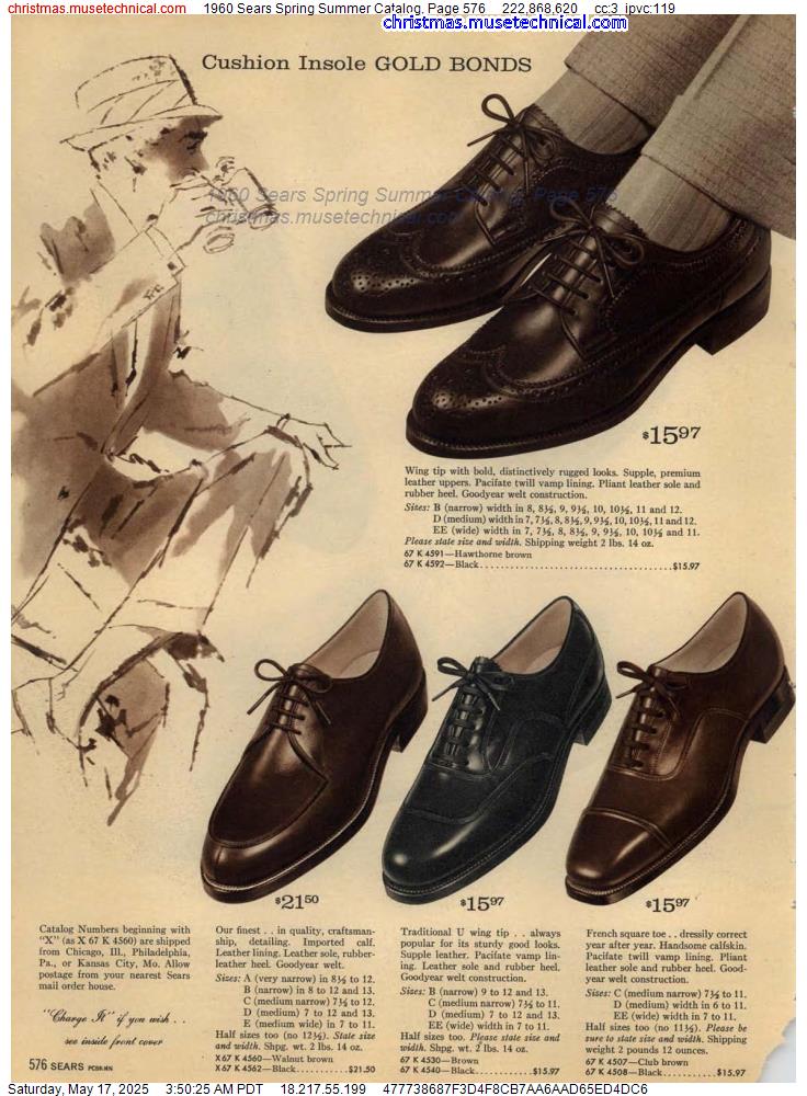 1960 Sears Spring Summer Catalog, Page 576