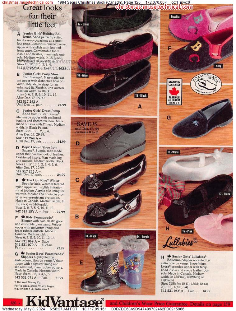 1994 Sears Christmas Book (Canada), Page 120