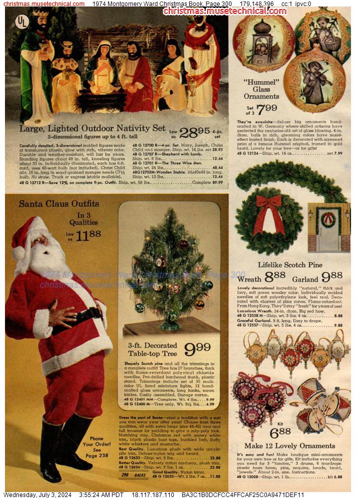 1974 Montgomery Ward Christmas Book, Page 300