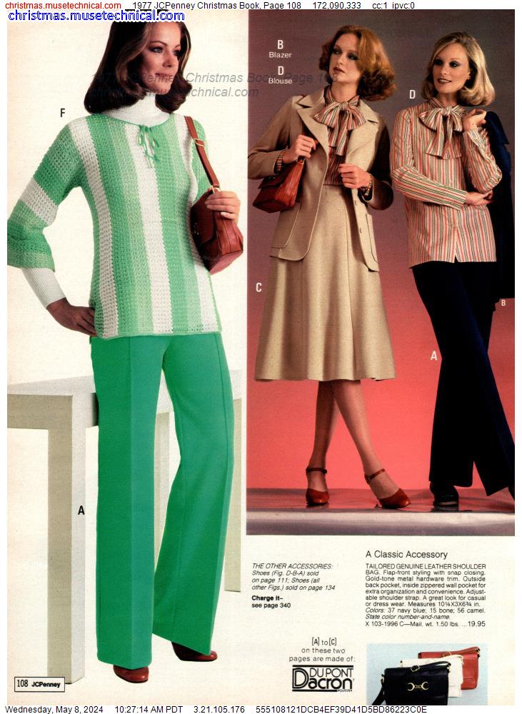1977 JCPenney Christmas Book, Page 108