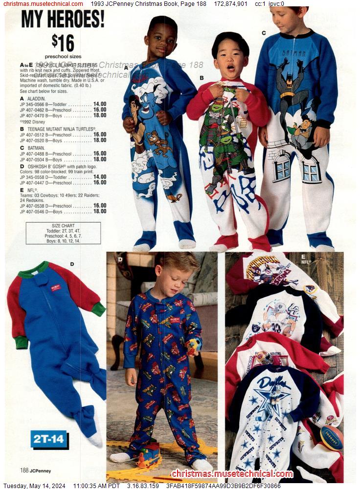 1993 JCPenney Christmas Book, Page 188