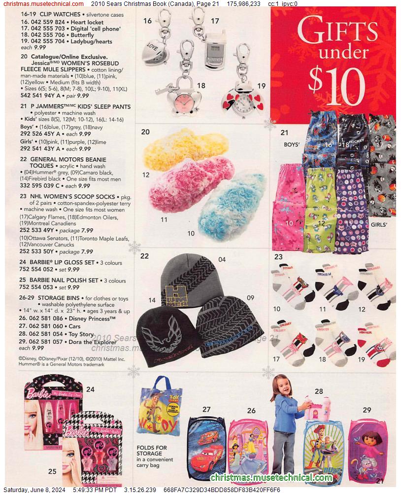 2010 Sears Christmas Book (Canada), Page 21