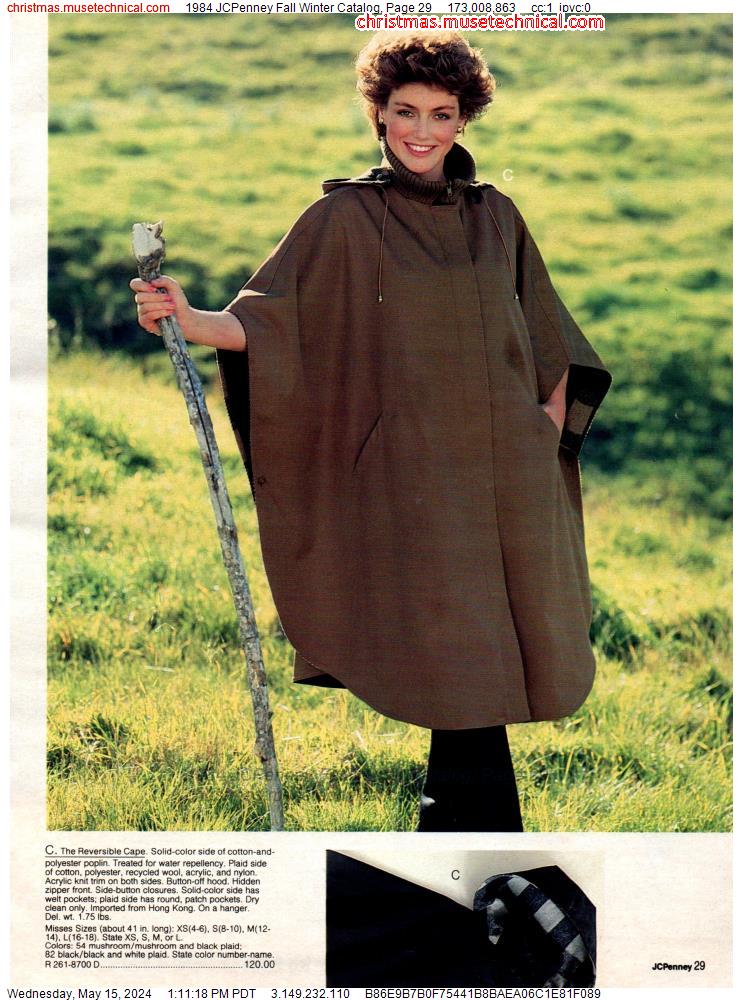 1984 JCPenney Fall Winter Catalog, Page 29