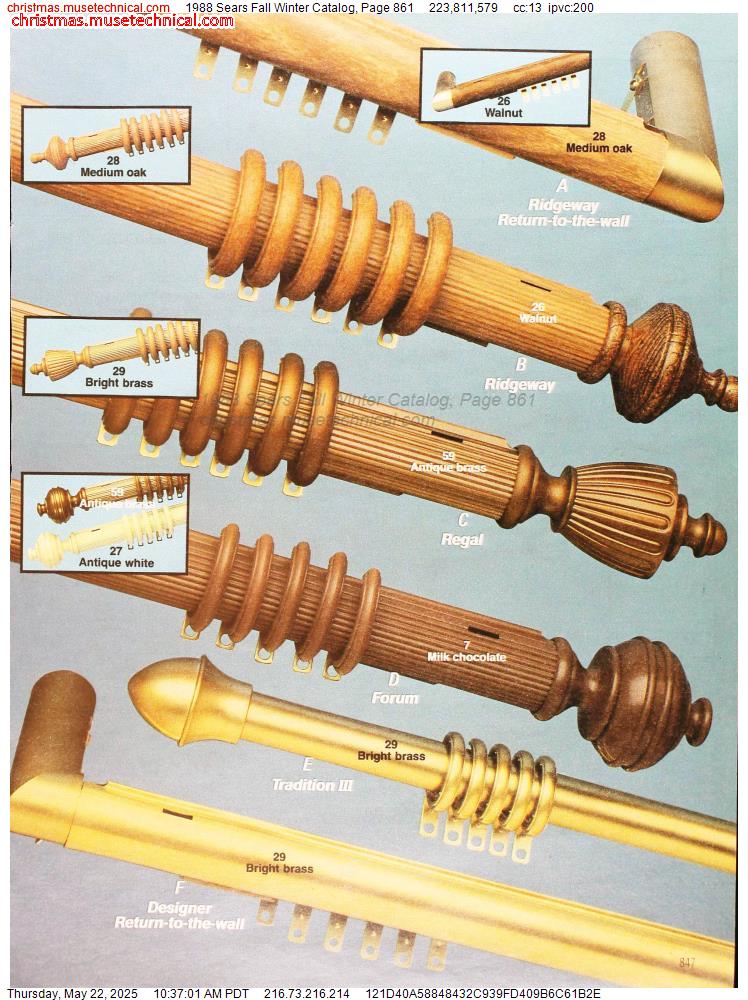 1988 Sears Fall Winter Catalog, Page 861