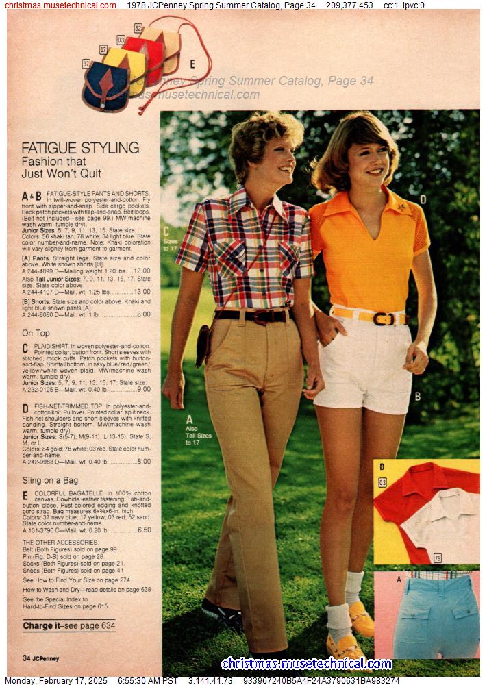 1978 JCPenney Spring Summer Catalog, Page 34