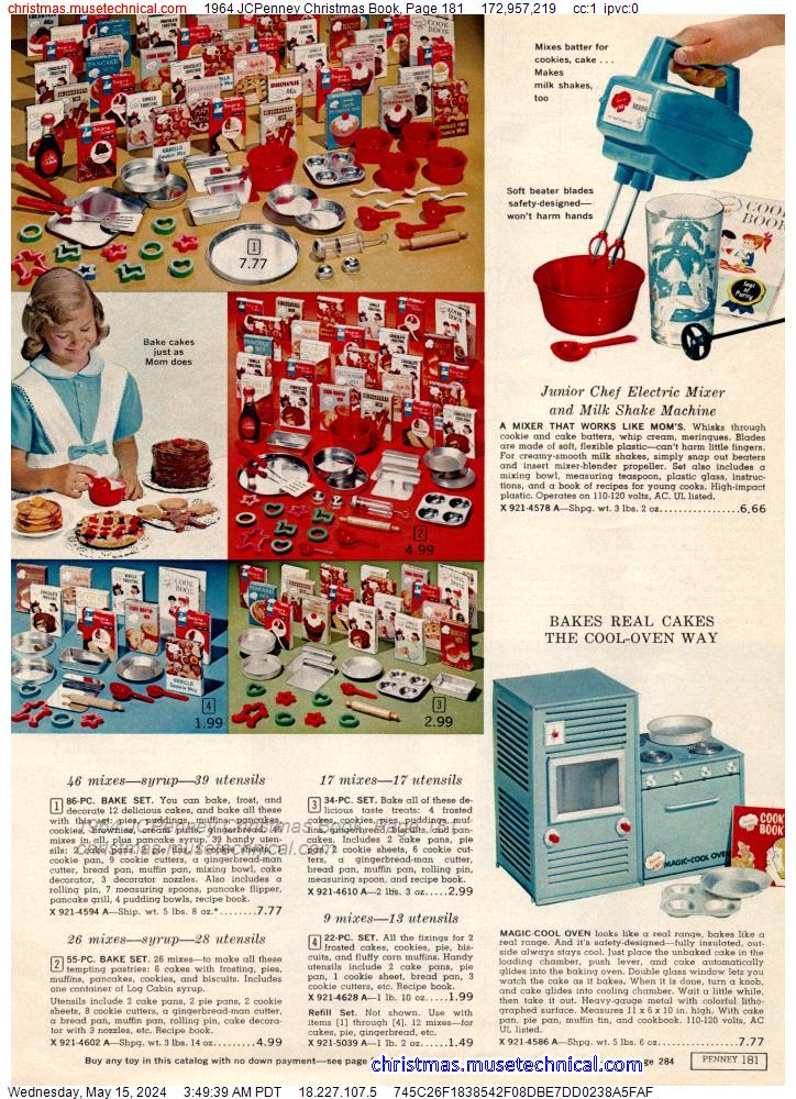 1964 JCPenney Christmas Book, Page 181