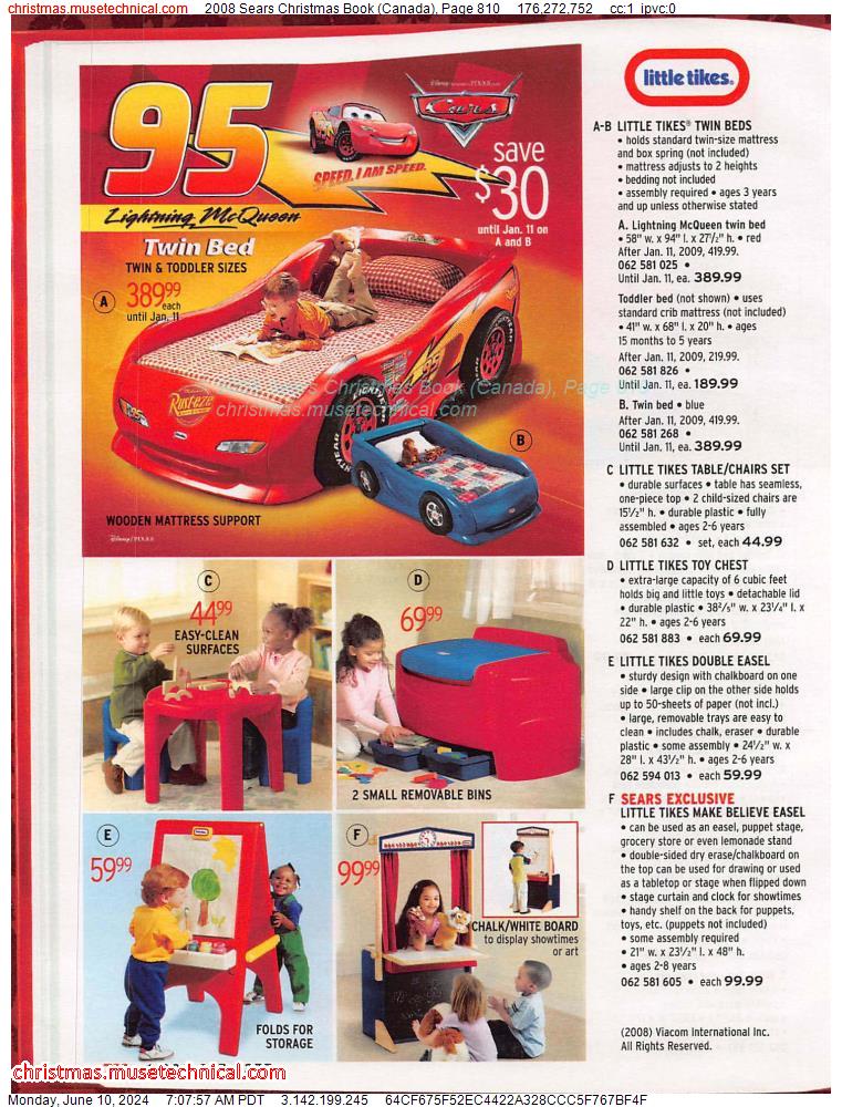 2008 Sears Christmas Book (Canada), Page 810
