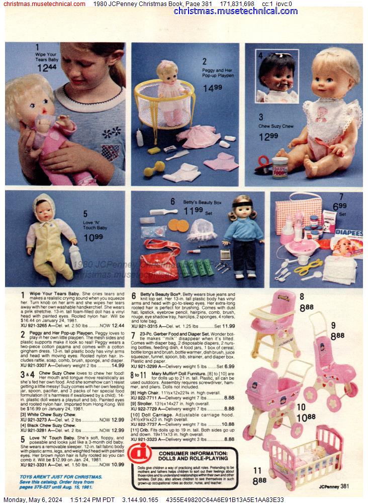 1980 JCPenney Christmas Book, Page 381