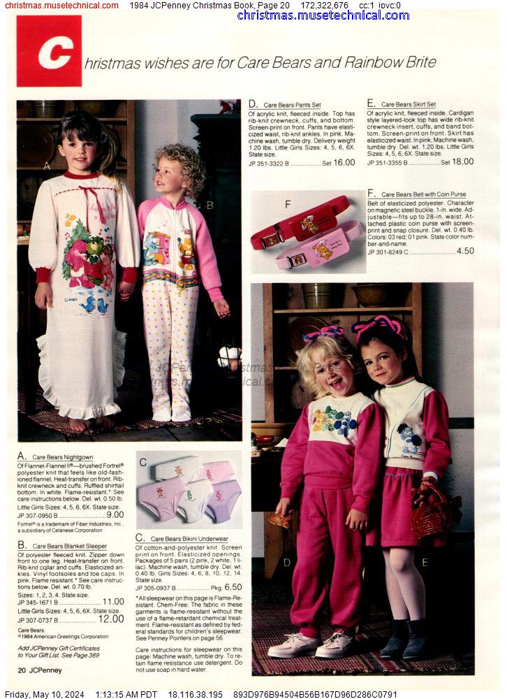 1984 JCPenney Christmas Book, Page 20
