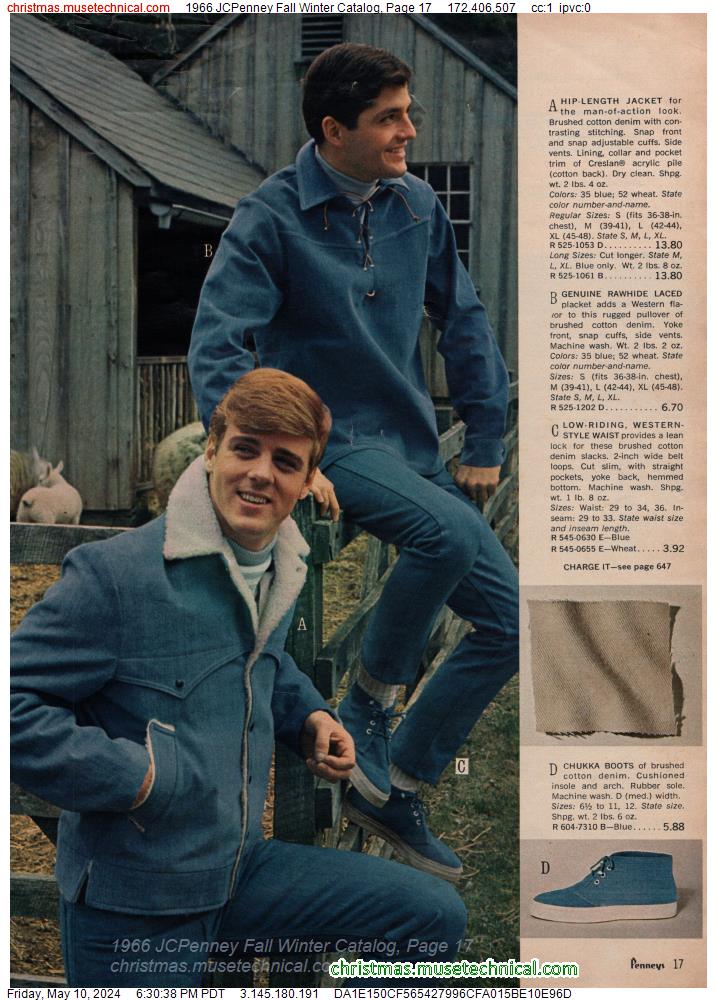 1966 JCPenney Fall Winter Catalog, Page 17