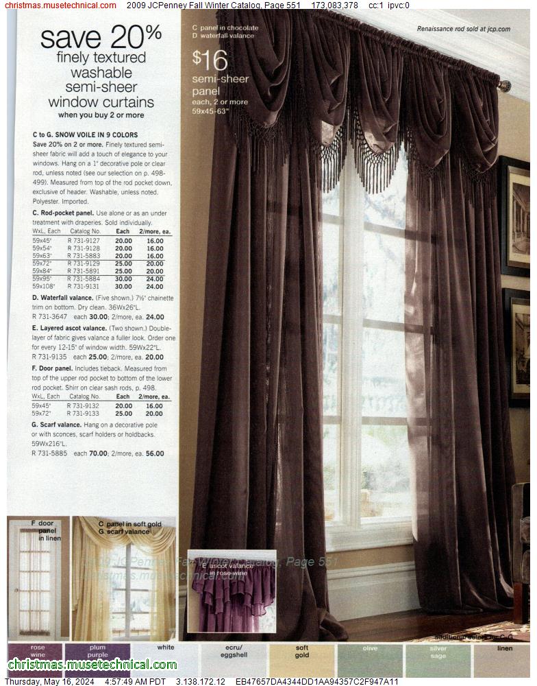 2009 JCPenney Fall Winter Catalog, Page 551