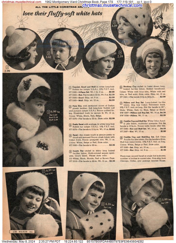 1962 Montgomery Ward Christmas Book, Page 178