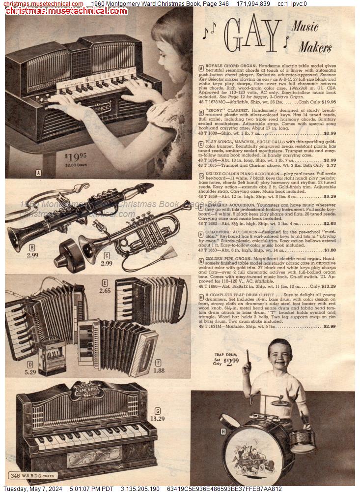 1960 Montgomery Ward Christmas Book, Page 346