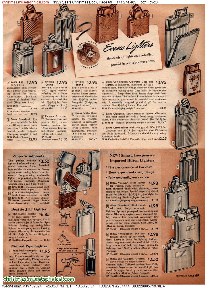 1953 Sears Christmas Book, Page 69