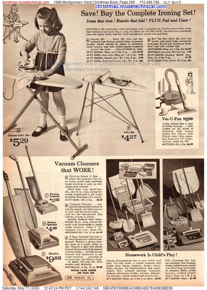 1966 Montgomery Ward Christmas Book, Page 266
