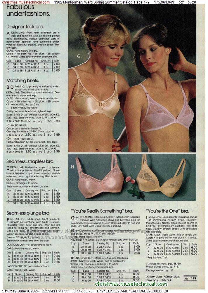 1982 Montgomery Ward Spring Summer Catalog, Page 179