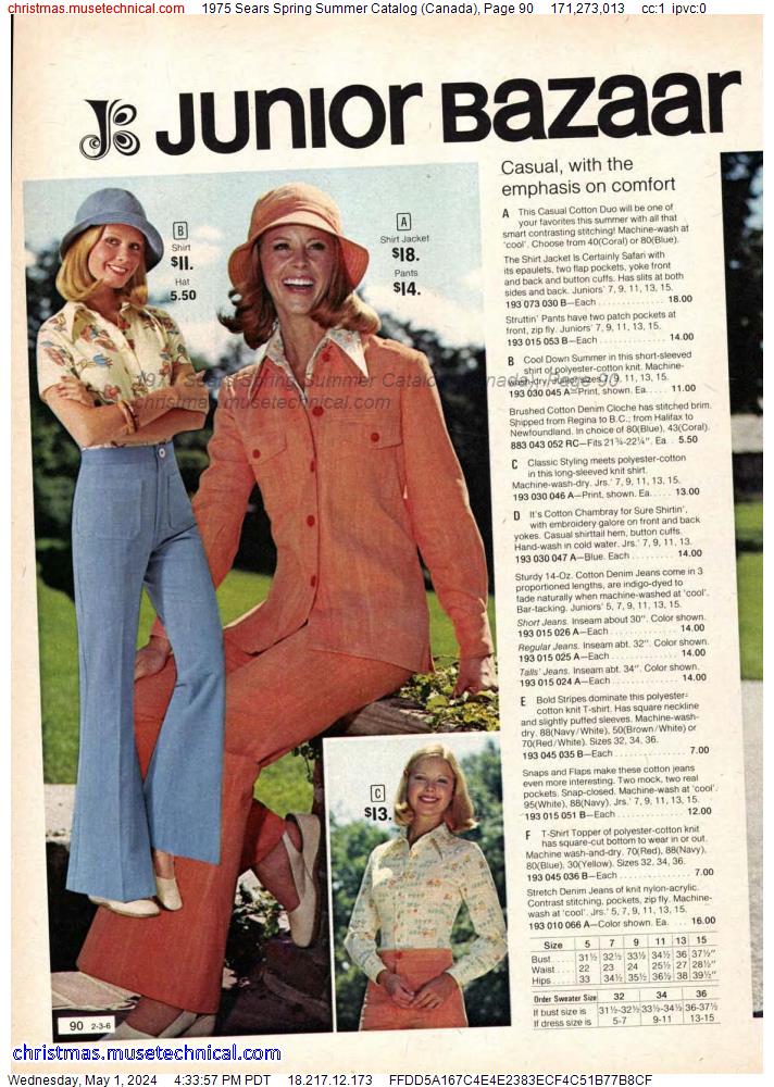 1975 Sears Spring Summer Catalog (Canada), Page 90