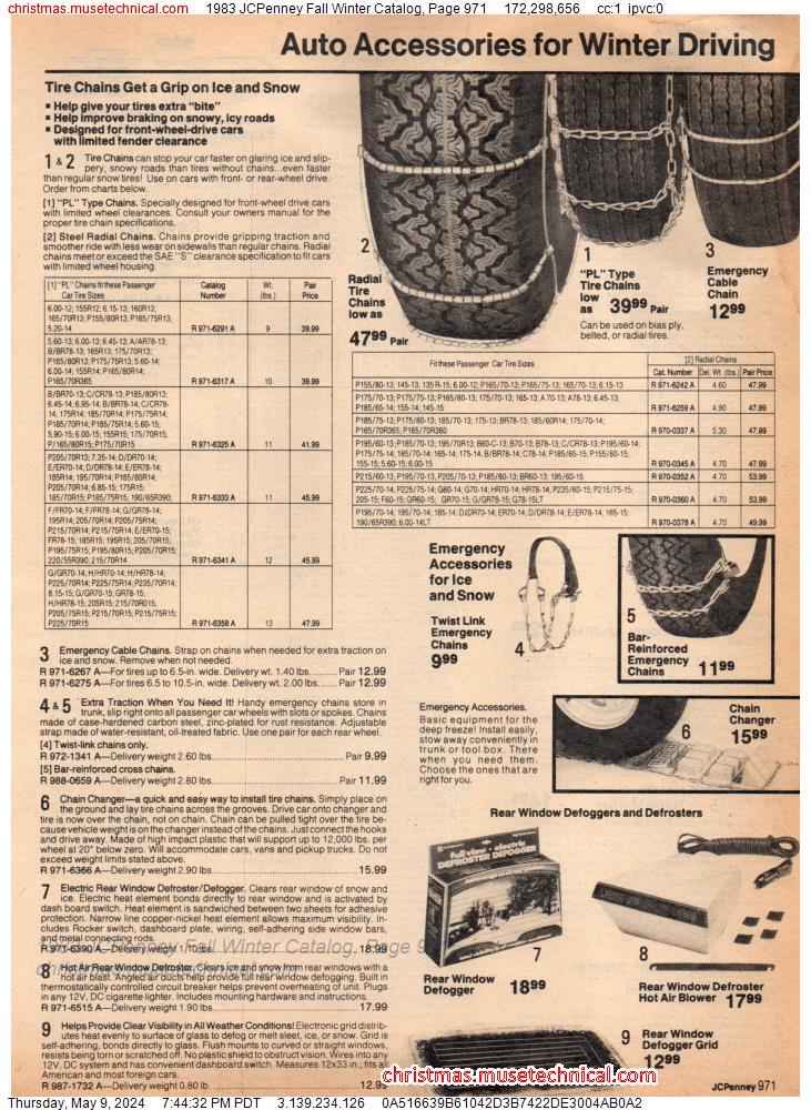 1983 JCPenney Fall Winter Catalog, Page 971